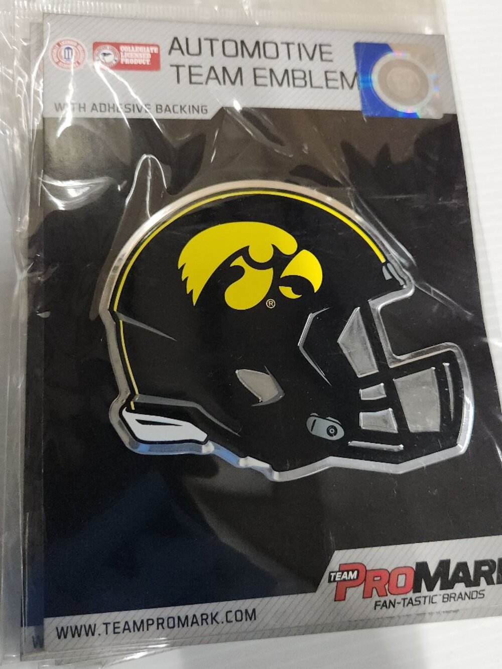 3pk Team Promark Iowa Hawkeyes Automotive Team Emblem Helmet Decal 143